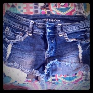 Size 5 almost famous shorts